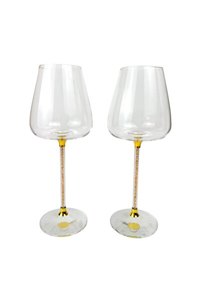 OEM Set 2 Pahare pentru Șampanie Sticlă Transparent 25 cm