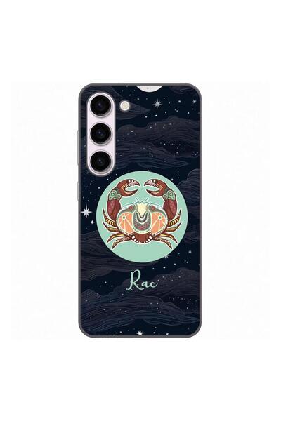 OEM Калъф, съвместим със Samsung Galaxy S23, силиконов гел TPU, с шарка Хорос...