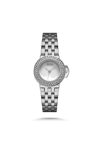 catera Women's watch with a gold-tone steel strap and a white dial