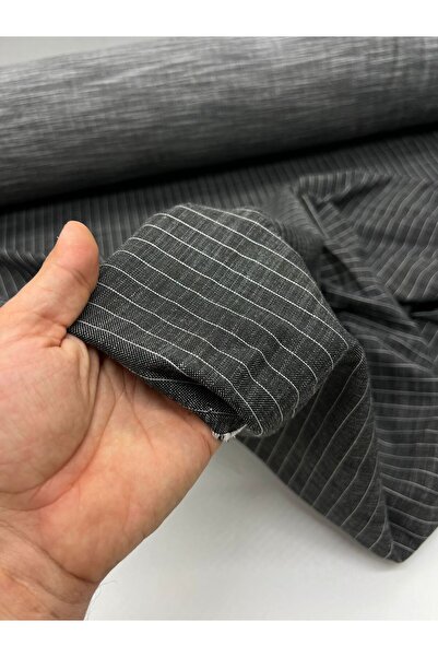 Kumaş Sevdası Linen Knitted Polyviscose Fabric (Width 150cm) Dress Shirt, Ski...
