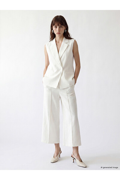 LC Waikiki Quality Pieces from Çelebi Store Standard Fit Wide Leg Women's Pants