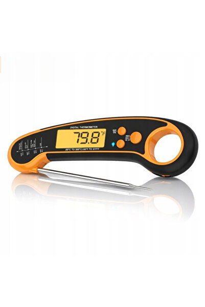 NewEvo Termometru digital de bucătărie NewEvo ® Sondă pliabilă de 11 cm, Citire rapidă în 3 secunde, Interval -50 ° C până la 300 ° C