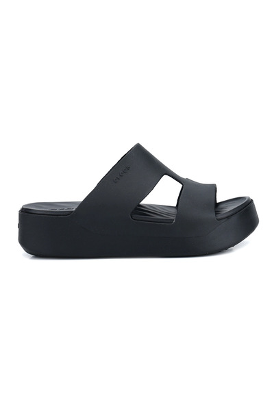 Crocs Getaway Platform H- Strap 209409-001 Women's Slippers Black Juststep