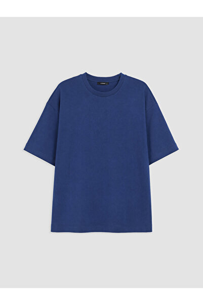 LC Waikiki Nevavm with Difference Big Size 100% Cotton Women's T-Shirt