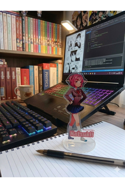 OWLBAG COMPANY OWL BAG doki doki literatüre club Natsuki karakteri Desenli ta...