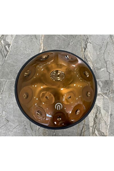 ARSHA Steel Handpan -18 notalı -Re Minör (Bakım Yağı ,Renkli Kuşak ve Çanta