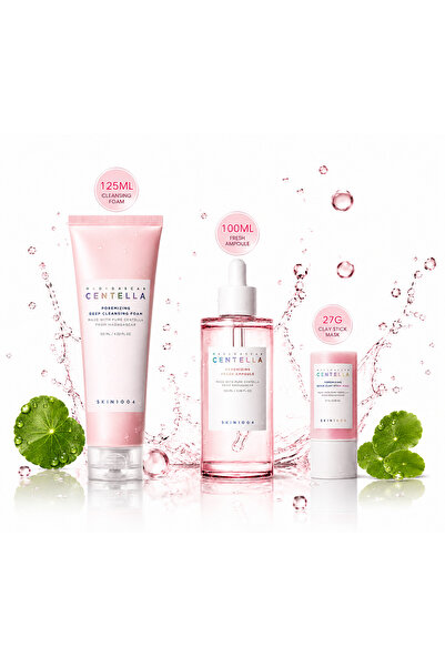 Skin1004 Madagascar Centella Pore Cleansing Set, 3 pieces: Deep Moisture Foam...