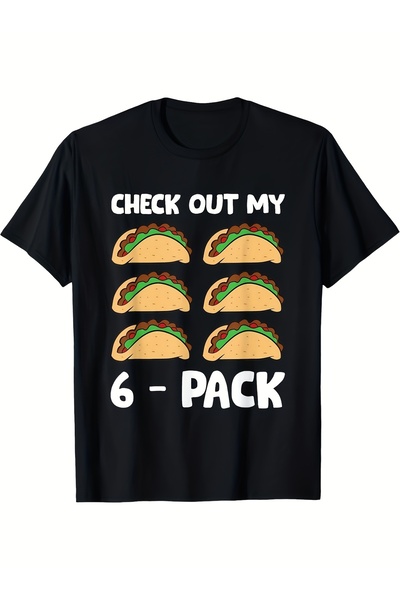 17 seramik Men'S And Women'S Funny Check Out My 6-pc Taco | 100% 220Gsm White...