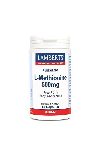 Lamberts L-Methionine 500 mg Σημαντικό Αμινοξύ στην Ανάπτυξη &amp; Επιδιόρθωσ...