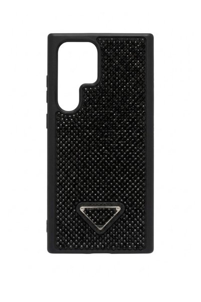 Mooni Tech Luxury Design Glitter Shiny Silicone Case with Zircon Stones for Samsung Galaxy S24 Ultra