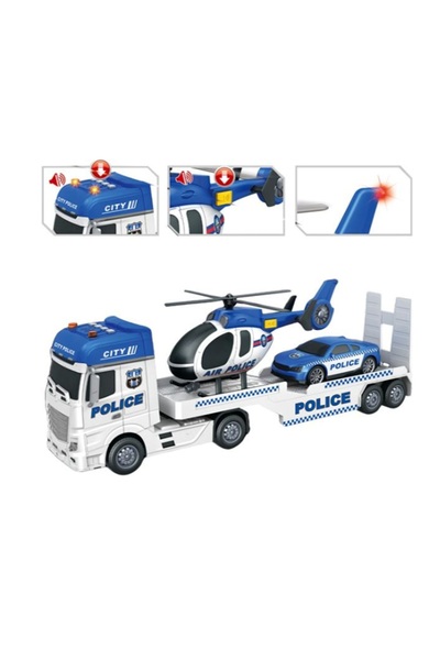 OEM Camion de poliție cu sunet și lumini de elicopter