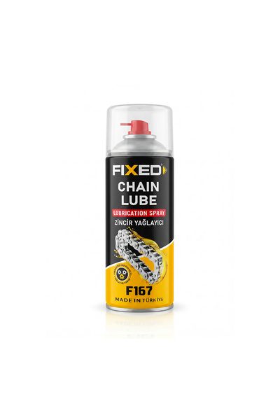 SGS Fixed F167 Zincir Yağlama Spreyi 400 ml - Motosiklet, Bisiklet ve Endüstr...