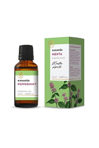 Kanavos Essential Oil Peppermint Αιθέριο Έλαιο Μέντα, 20ml