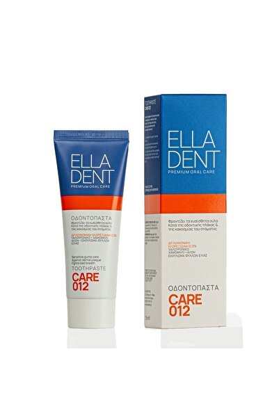 ELLADENT Care 012 Οδοντόπαστα 75ml, Αντιμικροβιακή προστασία &amp; Επούλωση