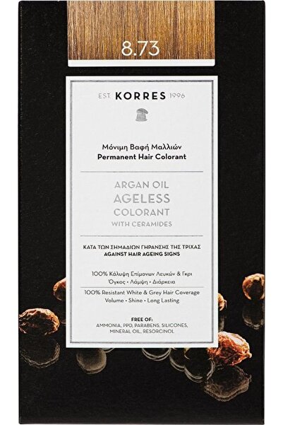 korres Argan Oil Ageless Colorant 8.73 Χρυσή Καραμέλα 50 ml