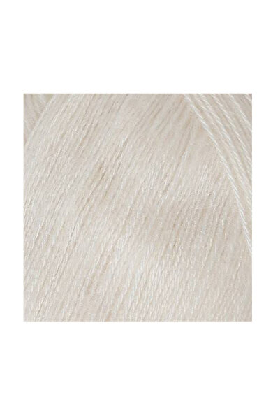 Ören Bayan Angora Hand Knitting Yarn Cream 004 - 3 Pieces