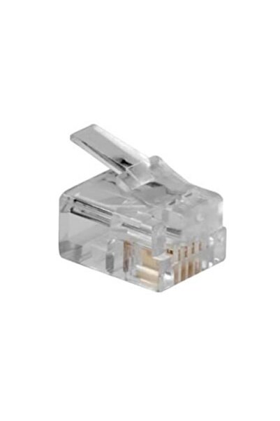 Act Conector modular RJ11 (6P/4C) pentru cablu rotund cu conductori, 248479