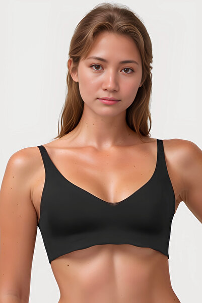 Homay Wavy Laser Cut Seamless Bra - One Piece