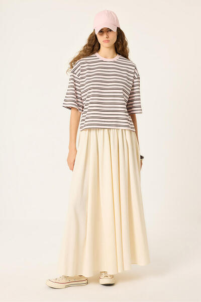 Touché Privé Striped Basic Tshirt