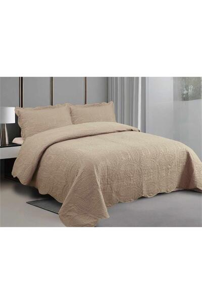 Linea Home ΣΕΤ ΚΟΥΒΕΡΛΙ ΜΟΚΑ ΜΟΝΟΧΟΧΡΩΜΟ 2 ΤΕΜΑΧΙΩΝ 160 × 220 cm + (1 )50 × 7...