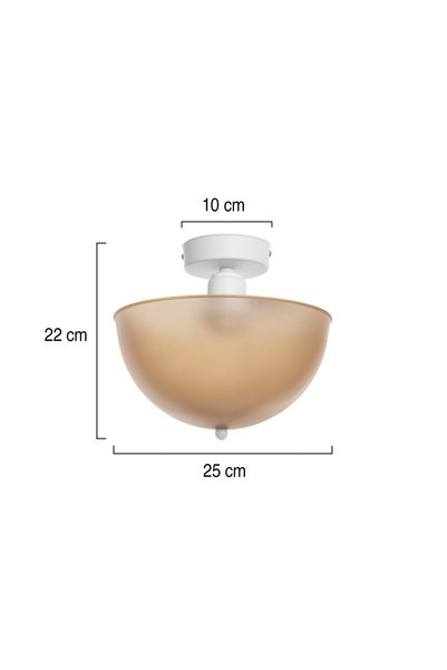 Modelight Roma Plafonyer Avize - Modern Retro Tavan Aydınlatması - Salon, Yatak Odası, Mutfak, Koridor, Antre ve Hol Tavan Aydınlatması
