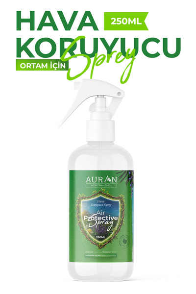 AURAN Air Protective Doğal Aromatik Ortam Ve Hava Koruyucu Bitkisel Sprey Doğ...