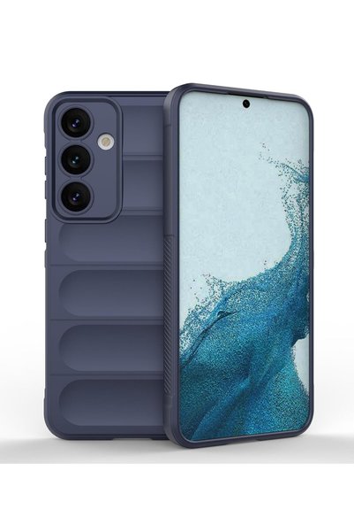 VERTEK Husa Silicon Wave Grip Shock Proof, Protectie Camere, pentru Samsung G...