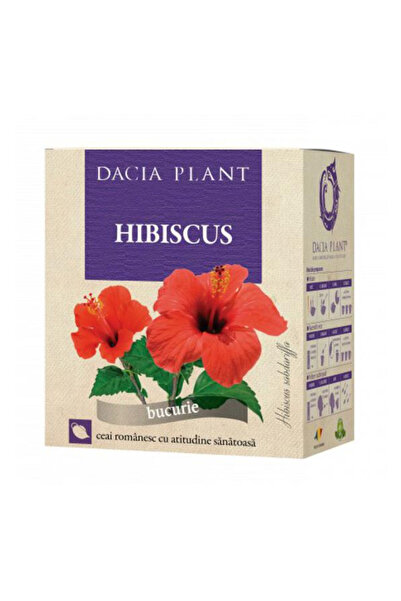 Dacia Plant Ceai Hibiscus Dacia Plant, 50g