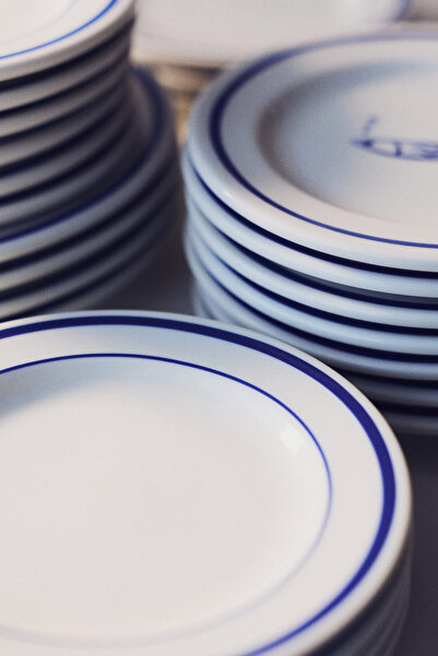 H&M 4'lü Porselen Meze Tabağı