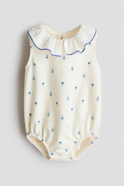 H&M Muslin Yakalı ve Pamuklu Tulum