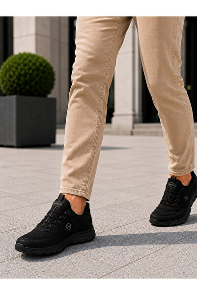 MOON CLOUD Men's Casual Non-Slip Sole Laceless Mesh Cool Comfort Daily Shoes ...