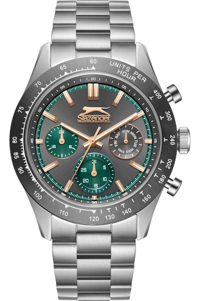 Slazenger Ceas bărbătesc SL.09.2358.2.02, oțel, fashion — pentru un cadou.
