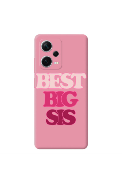 Other Xiaomi Poco X5 Be Creative Pink Colored Silicone TPU Θήκη
