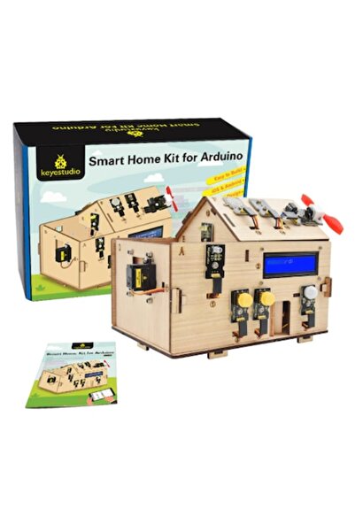 Keyestudio Kit Smart Home, Keyestudio, 3 limbi de programare, control Bluetoo...