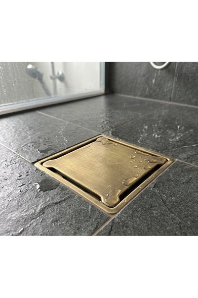 titanium design Antik Yer Süzgeci/Sifonu