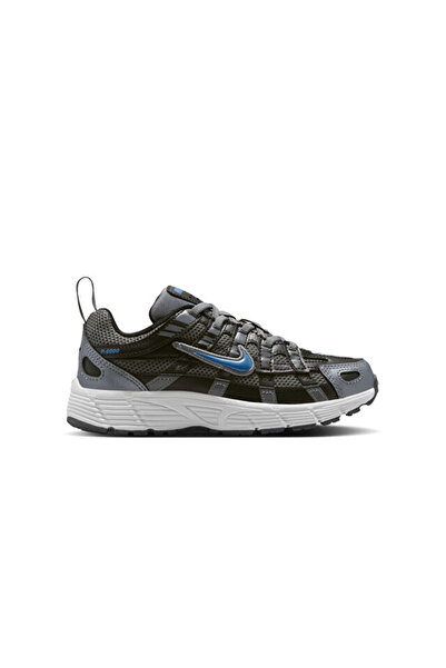 Nike P-6000 Retro Tasarım File Detaylı Çocuk Günlük Spor Ayakkabı Duman Grisi...