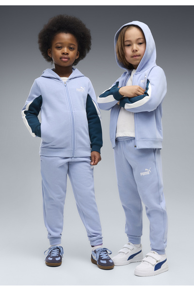 Puma Essentials Colourblocked Trainingsanzug mit Kapuze