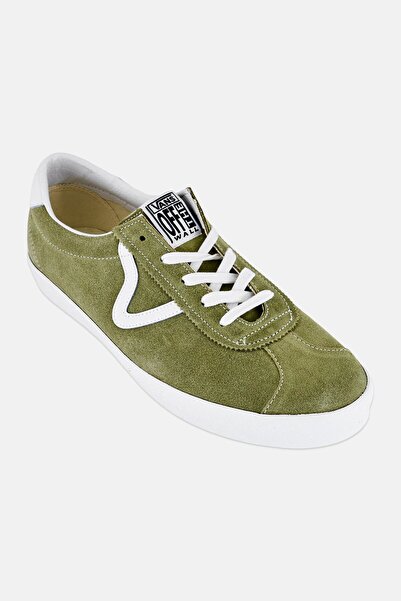 Vans Men Sport Low Lace Up Outdoor Shoes, Light Olive