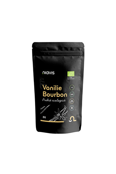 Niavis Vanilie de Bourbon Pulbere Ecologica/Bio 20g