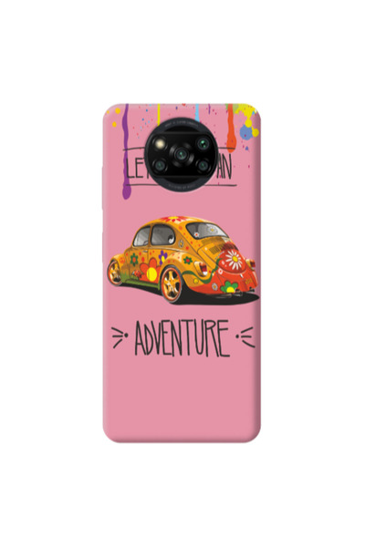 Other Xiaomi Poco X3 /X3 Pro Adventure Pink Colored Silicone TPU Θήκη