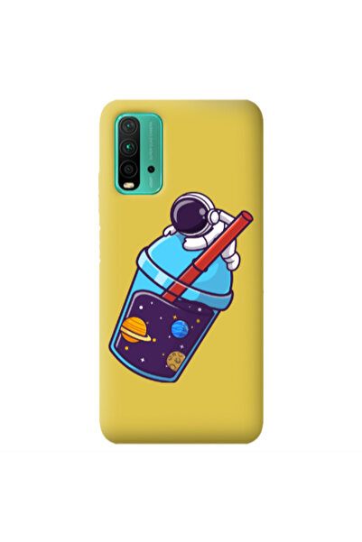 Other Xiaomi Poco M3 Longing in space Yellow Colored Silicone TPU Θήκη
