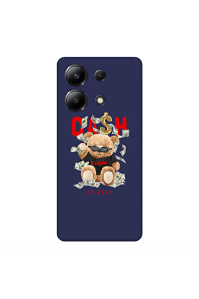 Other Xiaomi Redmi Note 13 4G Cash is king Dark blue Colored Silicone TPU Θήκη