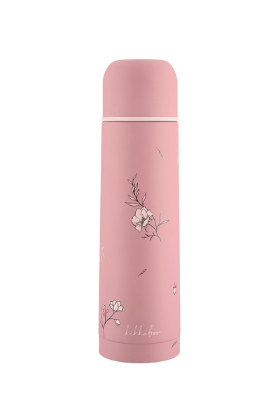 Kikka Boo Θερμός από ανοξείδωτο ατσάλι, χωρίς BPA, 500 ml, ροζ απόχρωσης.