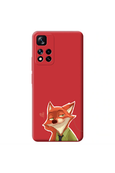 Other Xiaomi Redmi Note 11 Pro 5G Valentines 15 Red Colored Silicone TPU Θήκη
