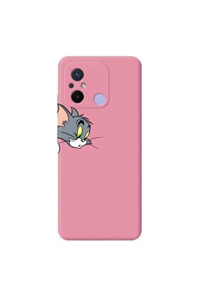 Other Xiaomi Redmi 12C Tom 1 Pink Colored Silicone TPU Θήκη