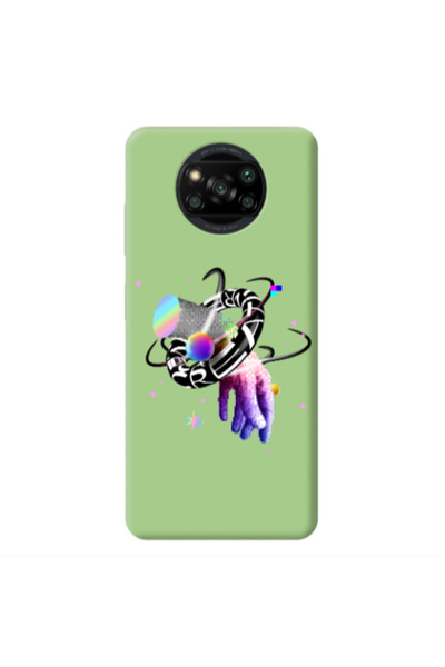 Other Xiaomi Poco X3 /X3 Pro Y2k Light Green Colored Silicone TPU Θήκη