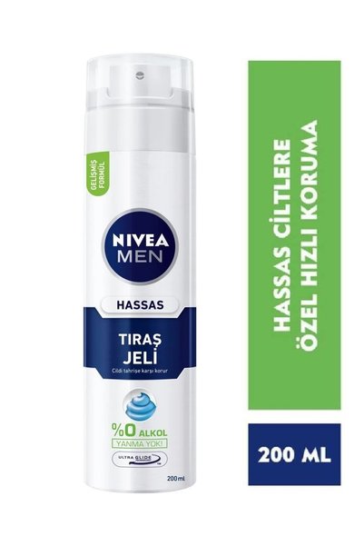 NIVEA Hassas Tıraş Jeli 200ml