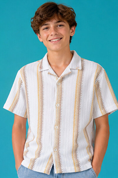 MARCO DONATELI Boys DS Shirt Short Sleeve