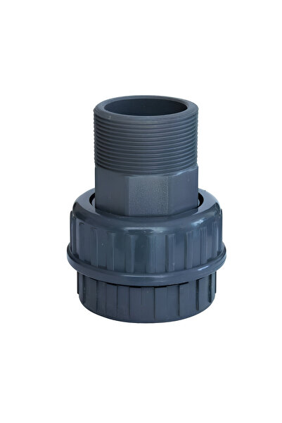 Gemaş Ø63 PVC Erkek Rakor