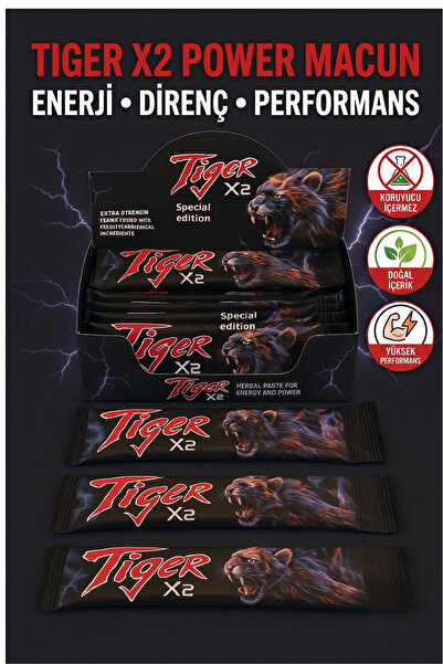 X-TIGER Tiger X2 24 Adet Tek Kullanımlık Macun
